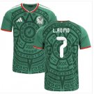 Men L.ROMO #7 Mexico Home World Cup Jersey 2026-2027 Shirt Soccer Football 26-27