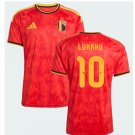 Men LUKAKU #10 Belgium Home World Cup Jersey 2026-2027 Shirt Soccer Football 26-27