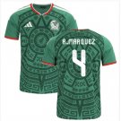 Men R.MARQUEZ #4 Mexico Home World Cup Jersey 2026-2027 Shirt Soccer Football 26-27