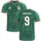 Men SANCHEZ #9 Mexico Home World Cup Jersey 2026-2027 Shirt Soccer Football 26-27