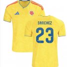 Men SANCHEZ #23 Colombia Home World Cup Jersey 2026-2027 Shirt Soccer Football 26-27
