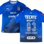 Men SERGIO RAMOS #93 Monterrey Blue 3rd Third Jersey 2025-2026 Shirt Soccer Football 25-26