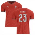 Men VITINHA #23 Portugal Home World Cup Jersey 2026-2027 Shirt Soccer Football 26-27