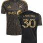Men D. MARTINEZ #30 Los Angeles LAFC Home Jersey 2026-2027 Shirt Soccer Football 26-27