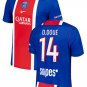 Men D.DOU&Atilde;� #14 Paris Saint Germain Home Jersey 2026-2027 Shirt Soccer Football 26-27