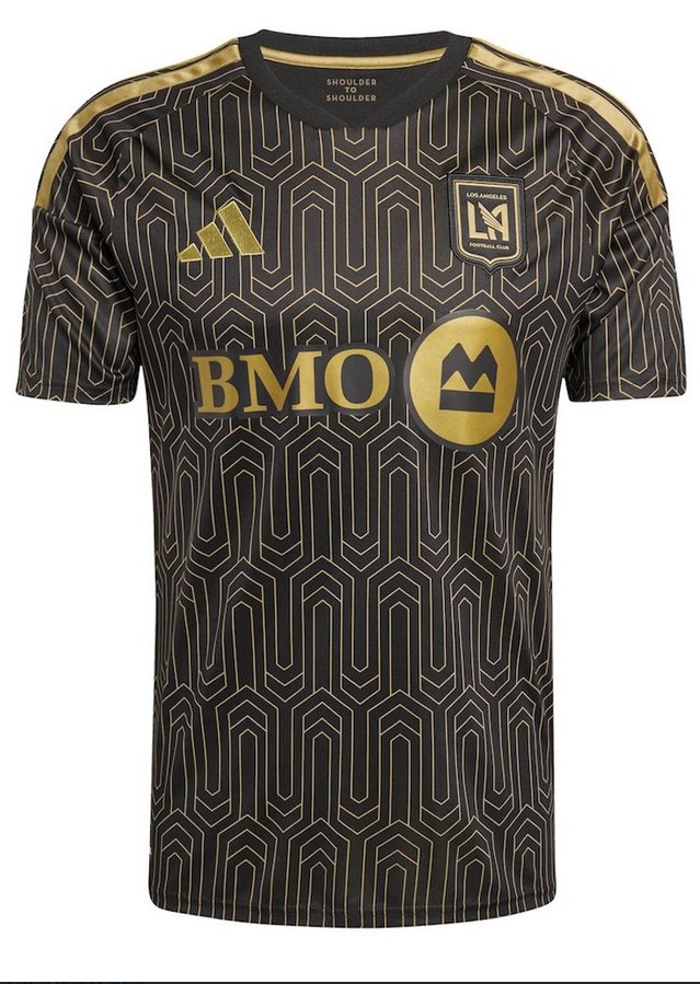 Men LONG #33 Los Angeles LAFC Home Jersey 2026-2027 Shirt Soccer Football 26-27