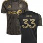 Men LONG #33 Los Angeles LAFC Home Jersey 2026-2027 Shirt Soccer Football 26-27