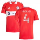 Men MBOKAZI #4 Chicago Fire Home Jersey 2026-2027 Shirt Soccer Football 26-27