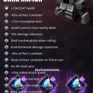 Minecraft Dungeons -Dark Armor Gilded Perfect x7 Pets bats Xbox/PS4/Switch/PC
