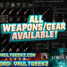 Lords of the Fallen - PC XBOX PS5 - Maxed Weapons!