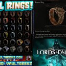 Lords of the Fallen - PC XBOX PS5 - ALL Rings!