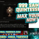 Lords of the Fallen - PC XBOX PS5 - 999 Saintly Quintessence