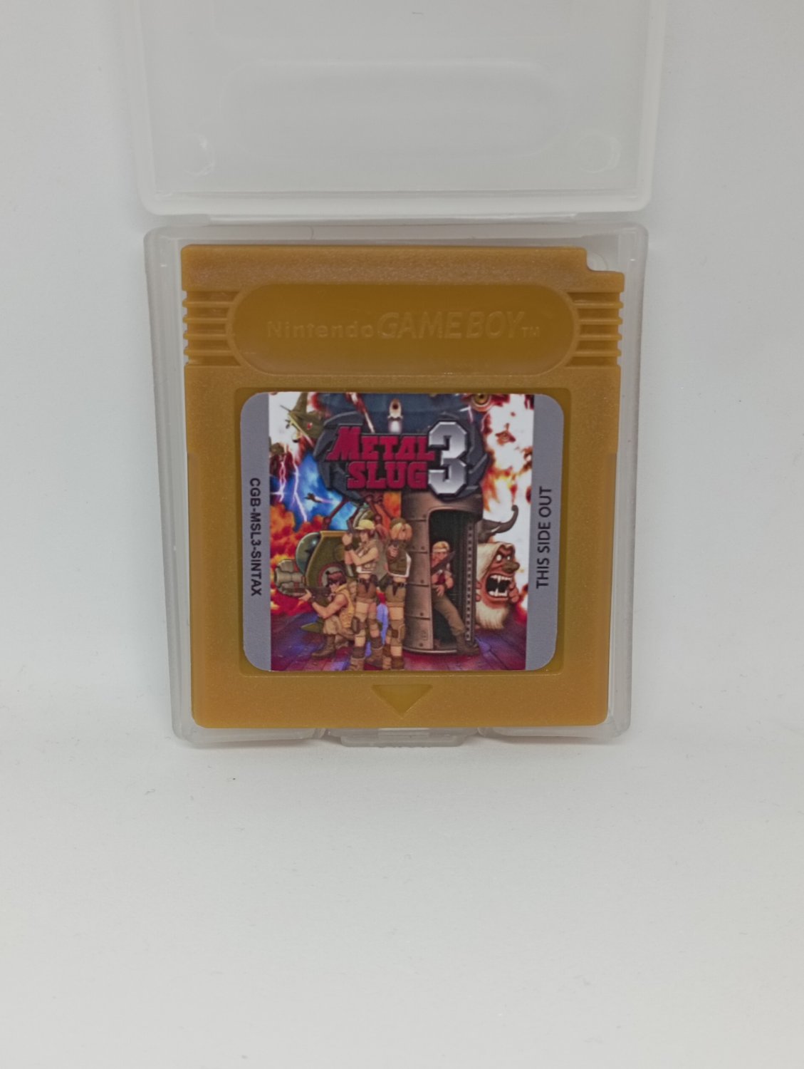 Metal Slug 3 by Sintax &acirc;�� Unlicensed GBC Action Platformer, Fio as Hero | Game Boy