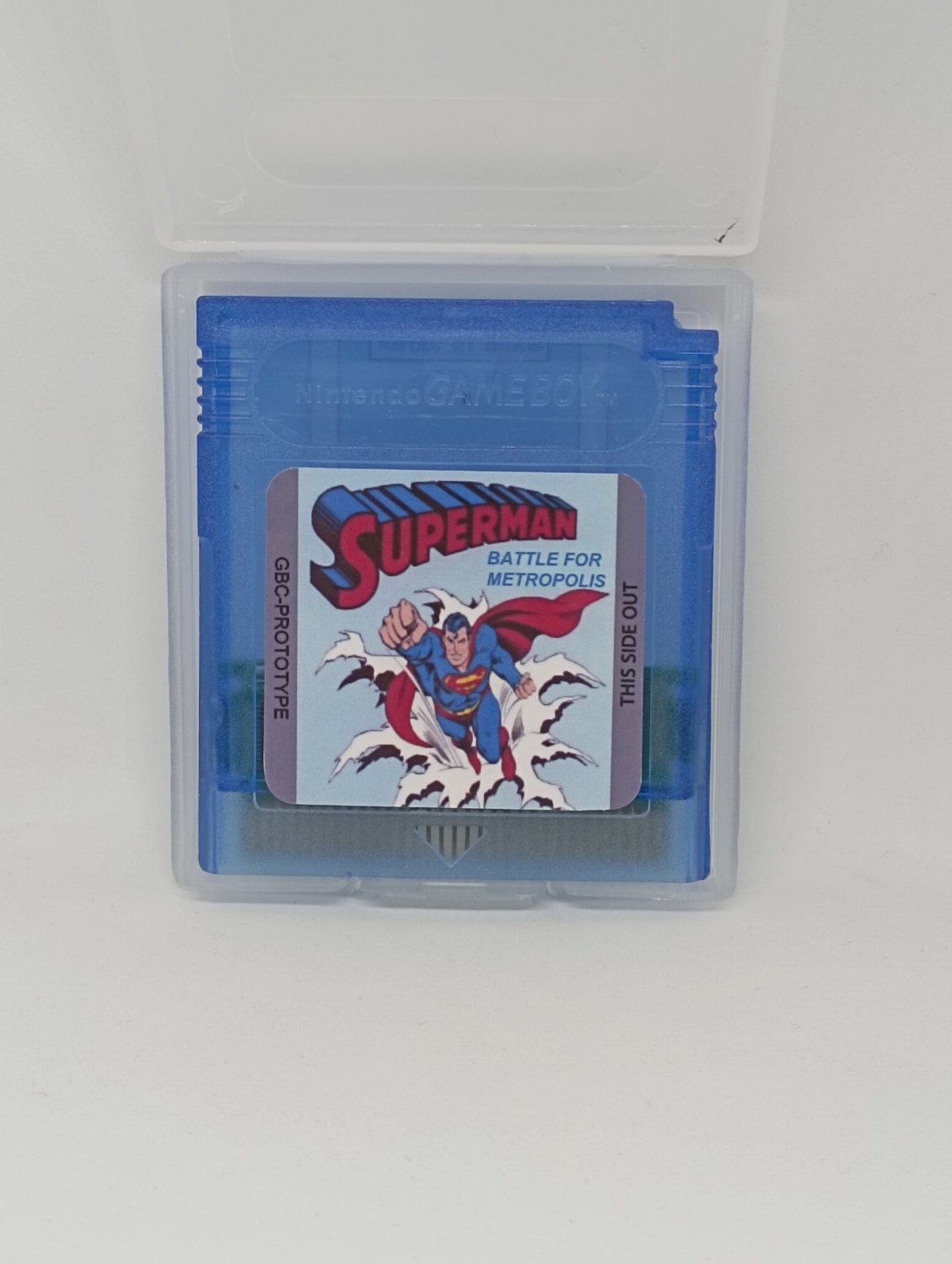 Superman Battle for Metropolis &acirc;�� Unreleased GBC Prototype, Unfinished | Game Boy Color