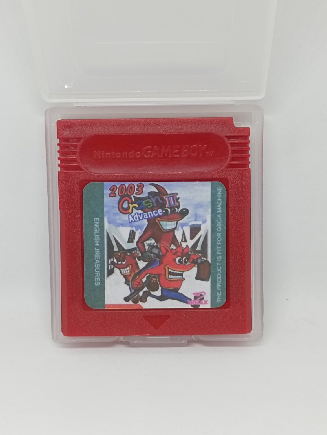 2003 Crash II Advance &acirc;�� Sintax Unlicensed GBC Bootleg Platformer | Game Boy Color