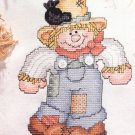 Cross Stitch Chart - FRIENDLY SCARECROW - Pattern Needlepoint Vintage from 1991