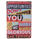 Vintage Home Decor No Trespassing Vintage Metal Tin Signs Bar Cafe Garage Wall D 4