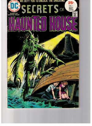 DC Super Stars Comics  Secrets of Haunted House Vol. 1 No 1 1975