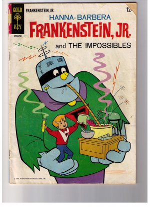 Hanna- Barbera Comic  FRANKENSTEIN, JR. No 1 1966