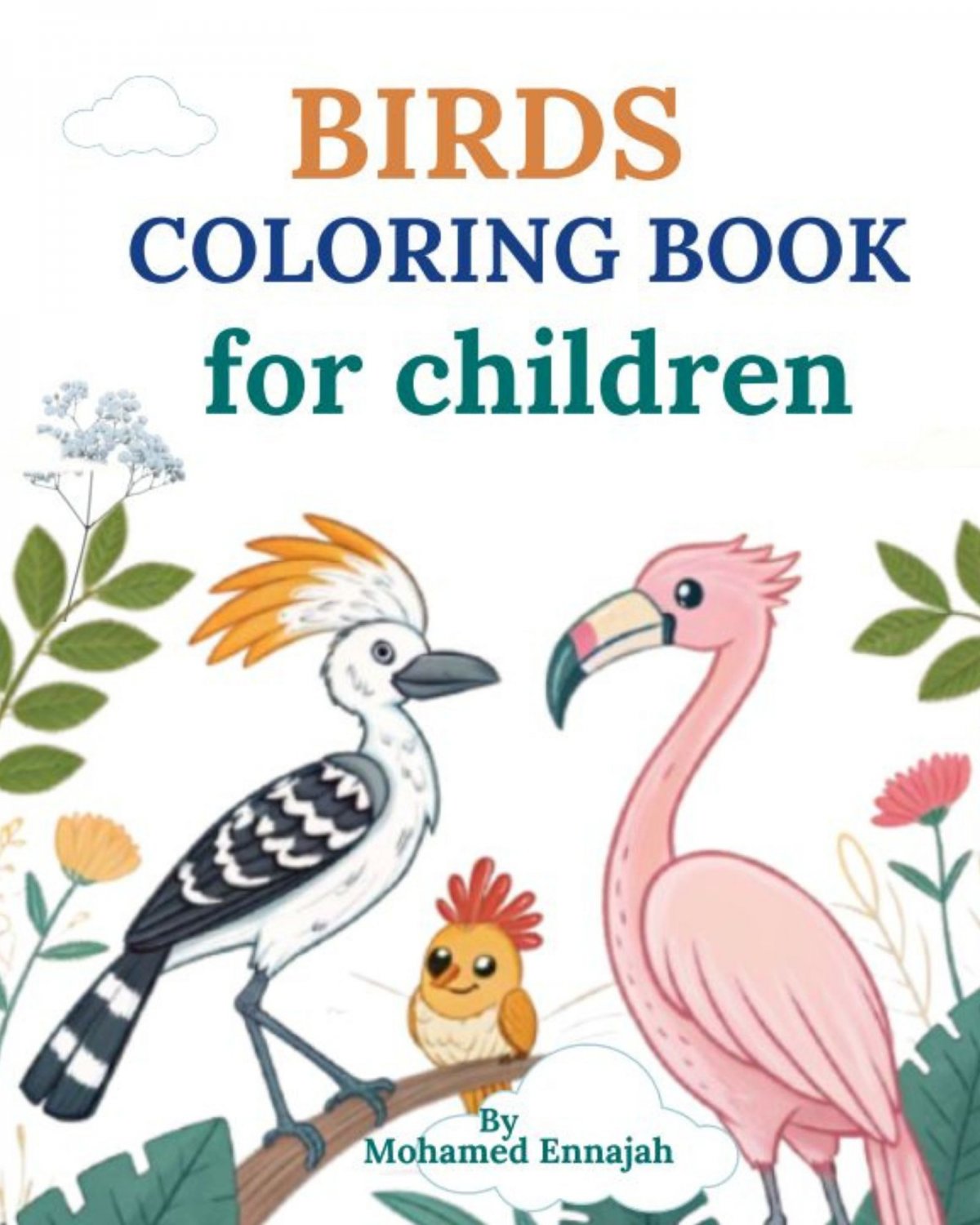 Birds Coloring Book for Children: Fun Activities