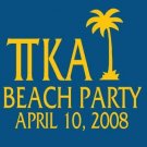Beach Party 2008 Shirt [Large]