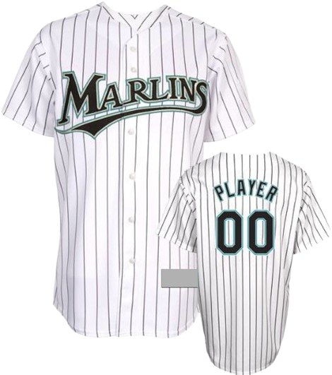 Miami Marlins Pinstripe Team Jersey