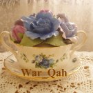 Royal Albert Limited Edition - MOONLIGHT ROSE Soup of Cup Music Box
