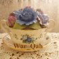 Royal Albert Limited Edition - MOONLIGHT ROSE Soup of Cup Music Box