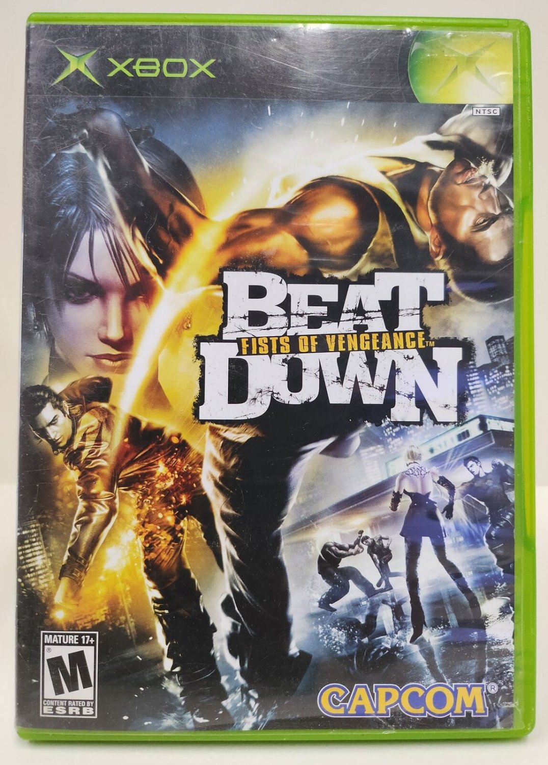 Beat Down  (Xbox, ) Authentic No Manual