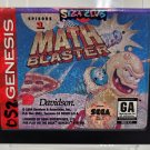 Math Blaster (Sega Genesis, 1994) Authentic Cartridge Only