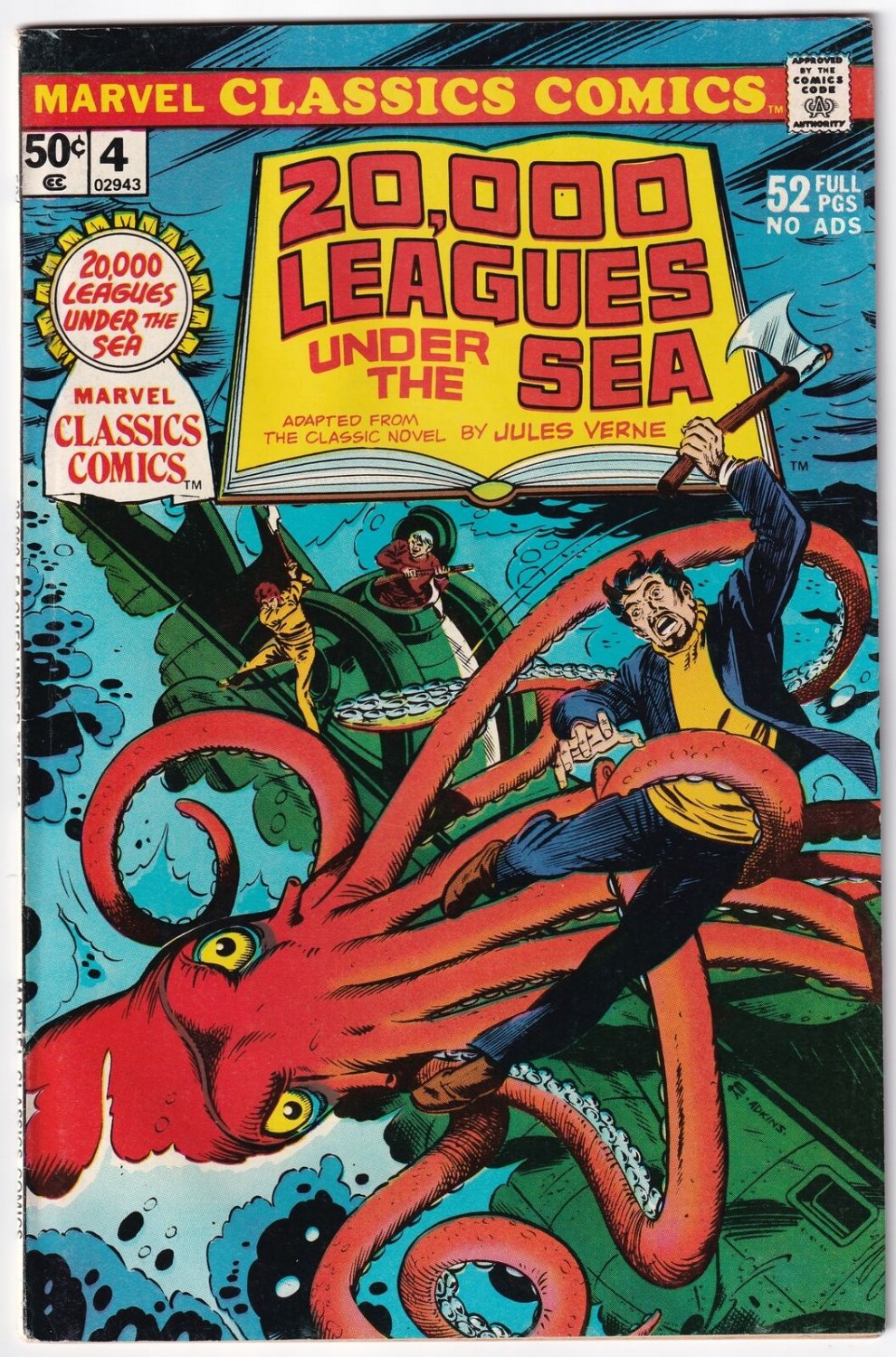 Marvel Classic Comics #4 (Marvel, 1976)  High Quality Scans.