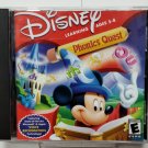 Disney Learning: Phonics Quest (Windows/Mac, 2001) Ages 5-8