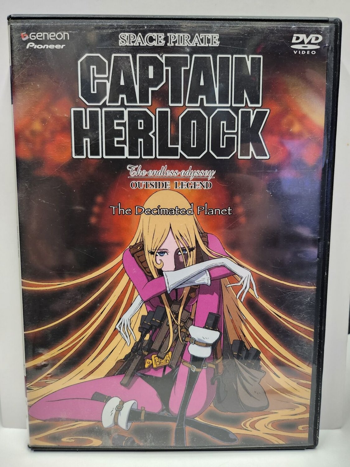 Captain Herlock The Decimated Planet DVD