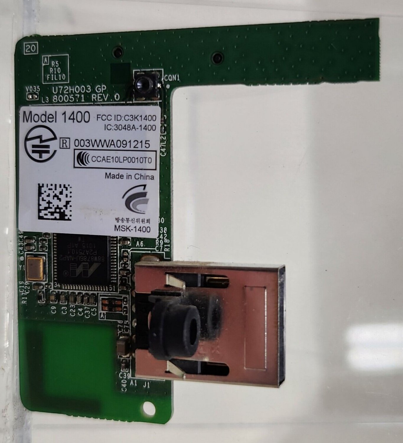 Xbox 360 Internal Module Wireless WiFi Network Card Model 1400 For E/Slim/S