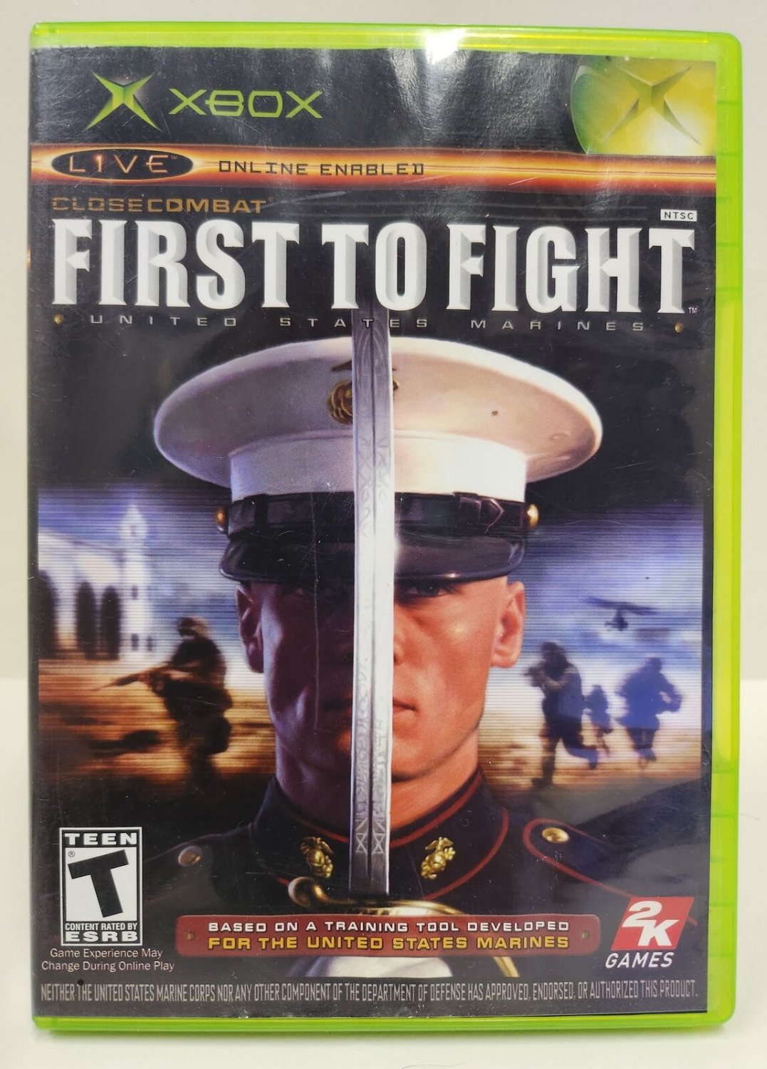 First To Fight (Xbox, 2005) Authentic Complete
