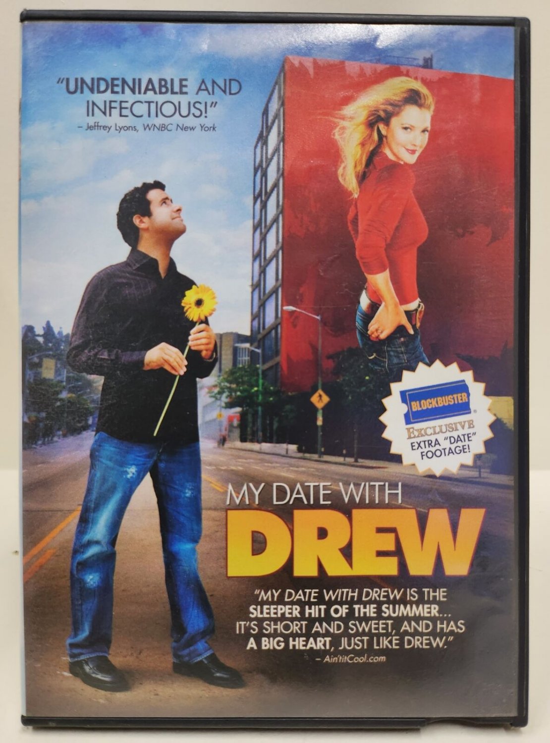 My Date With Drew DVD Authentic Blockbuster Video Rental. Case and dvd Included