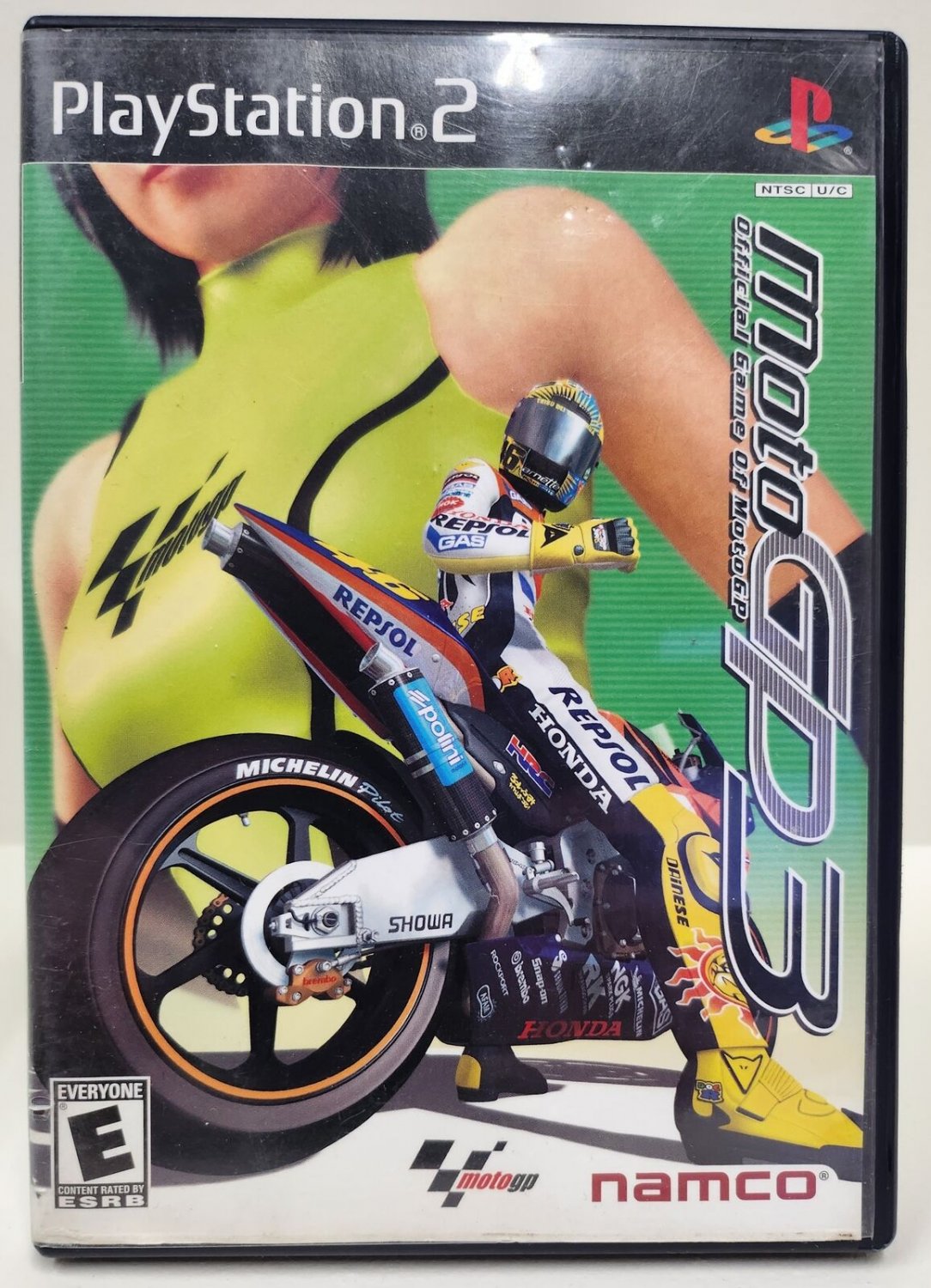 Moto Gp 3 (PlayStation 2, ) Authentic Complete PS2 w/ Registration Card