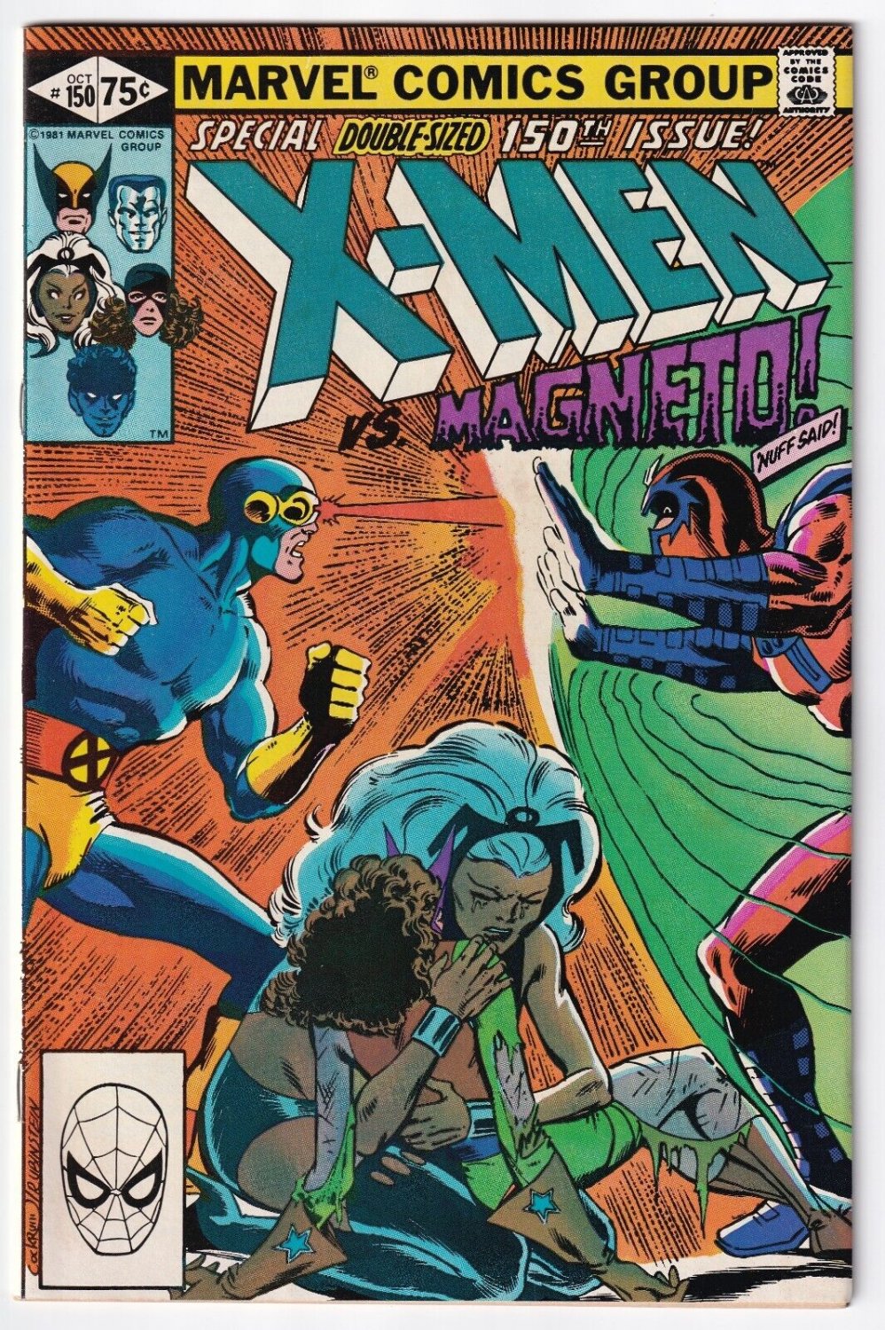 The Uncanny X-Men #150 Marvel Comics Origin of Magneto High quality Scans.
