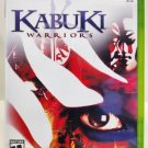 Kabuki Warriors (Xbox, 2001) Authentic Complete