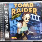 Tomb Raider III (PlayStation 1, 1998) Authentic Complete PS1