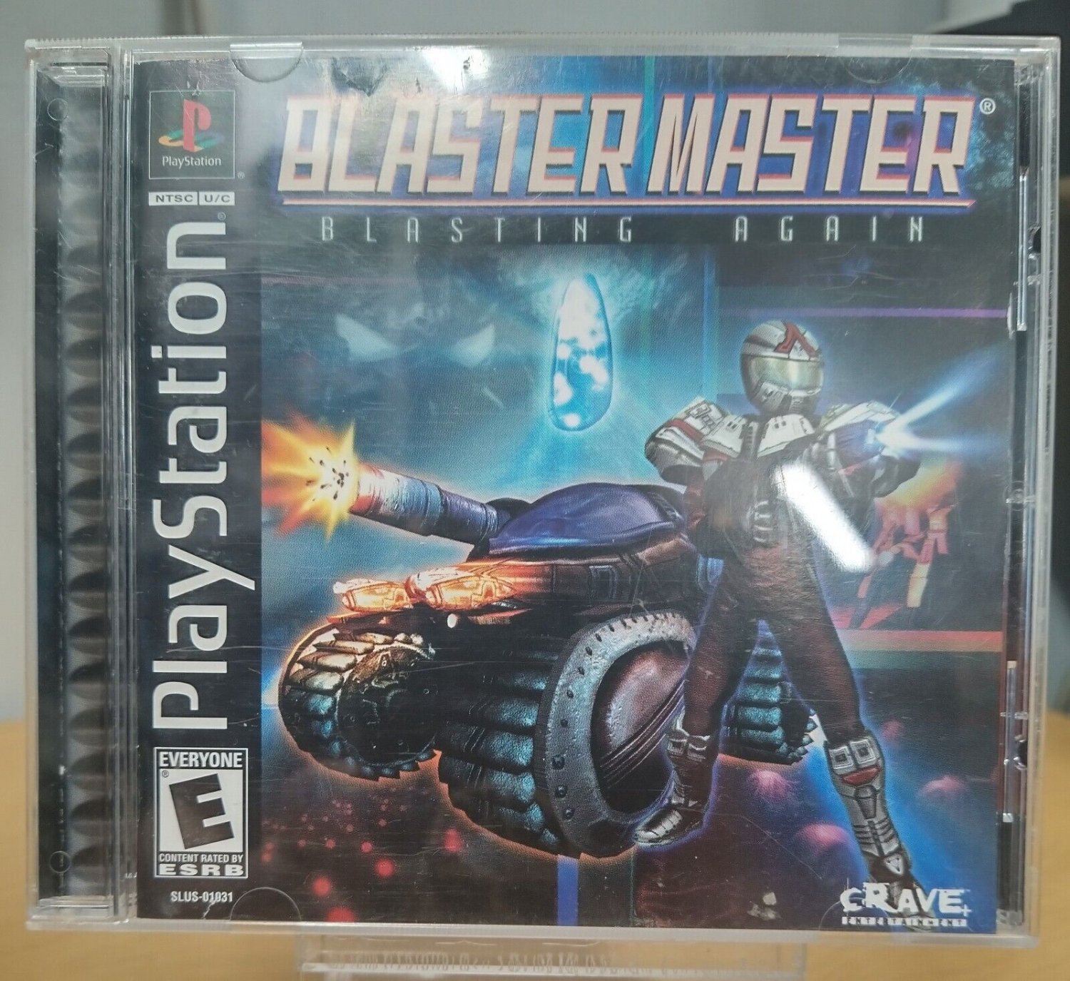 Blaster Master Blasting Again (Sony Playstation 1 PS1) Complete