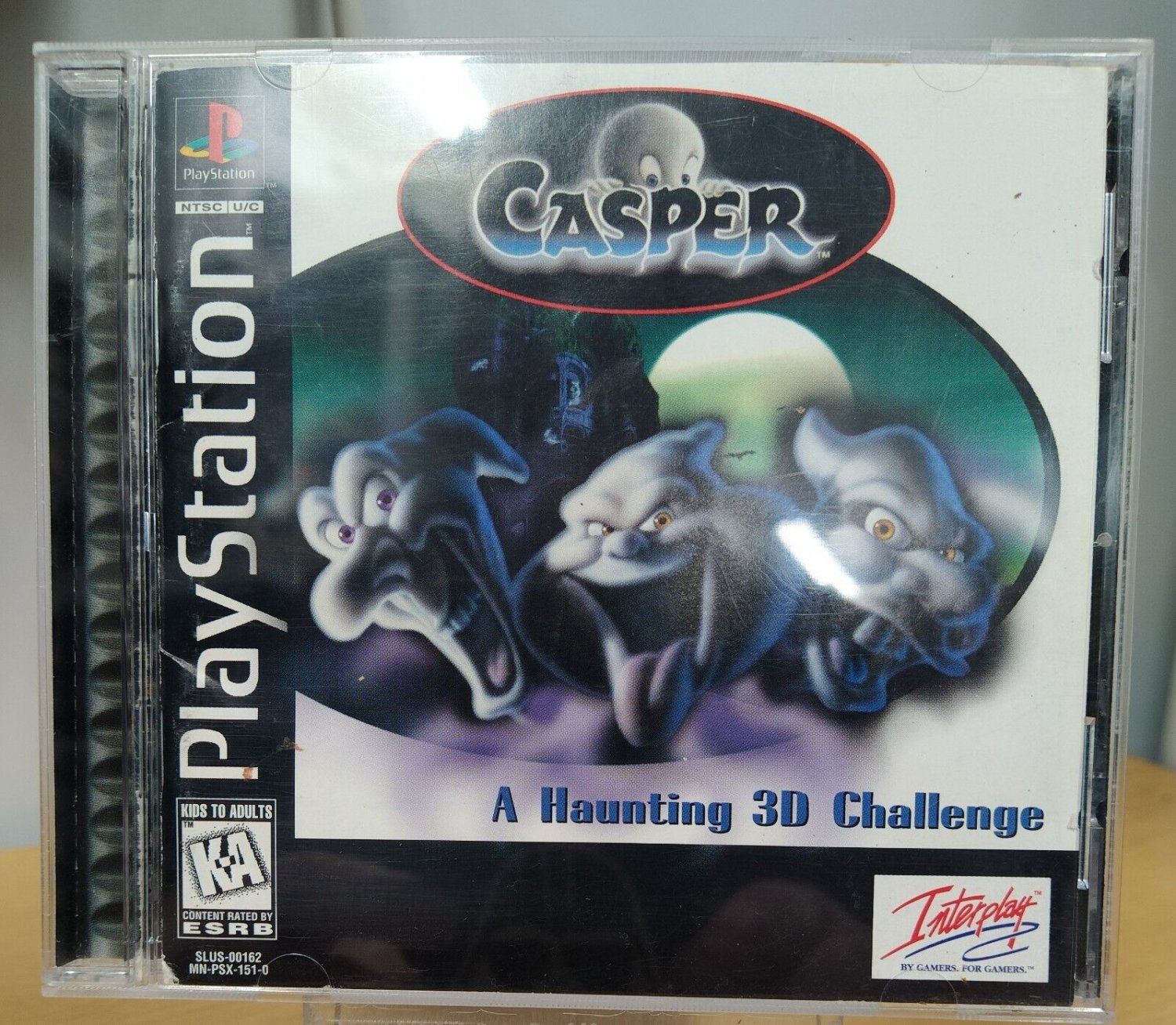 Casper PlayStation 1 (PS1) Game Complete with Manual.