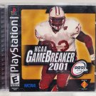 Ncaa Game Breaker 2001 (PlayStation 1, 2000) Complete w/ Registration Card PS1