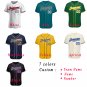 Personalized Custom Stripe Line Color Baseball Jersey