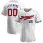 Personalized Custom Stripe Line Color Baseball Jersey
