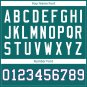 Custom Teal Football Jersey Player Fans Team Uniforms For Adult Youth