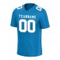 Custom Sky Blue Football Jersey Player Fans Team Uniforms