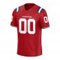 Custom Red Football Jersey Athletic Shirt For Adult Youth Unisex