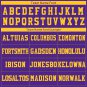 Custom Purple Football Jersey Player Fans Team Uniforms For Adult and Youth