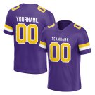 Custom Purple Football Jersey Athletic Shirt For Adult and Youth